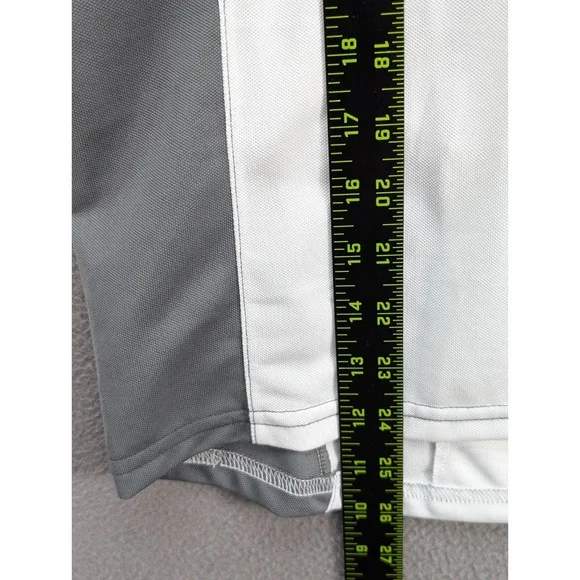 Fox Racing Jersey Top Short Sleeve Women's Large Colorblock Cycling 1/4 Zip Gray - Picture 7 of 8